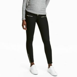 H&M Black Biker Pants
